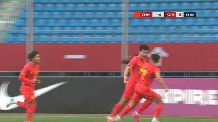 U22國(guó)足1-0韓國(guó)全場(chǎng)數(shù)據(jù)：控球率49%落后韓國(guó)，10射7正領(lǐng)先對(duì)手